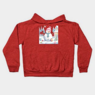 snowman Kids Hoodie